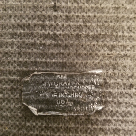 Tommy Hilfiger Light Blue Striped Brown Leather Thong Flip Flops Size 5M - Picture 6 of 7